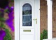 White PVC Front Door